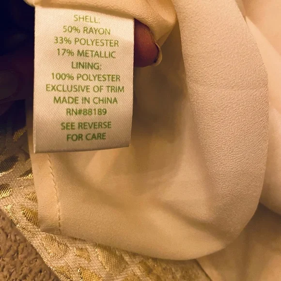 Lilly Pulitzer gorgeous sophisticated Cream Lace Fit-and-Flare Dress size 4 - Picture 7 of 8